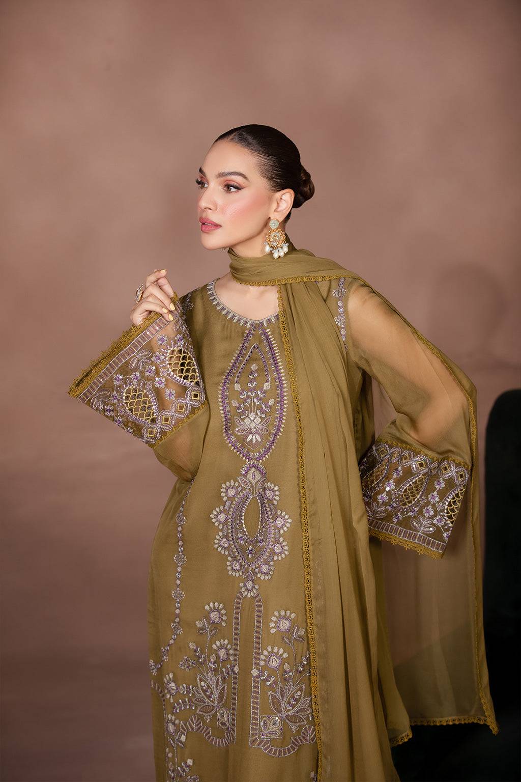 Flossie | Studio RTW | TANSY GREEN by Maria Faisal - Registered Vendor of : Flossie - type : Ladies Clothes - 100% original wedding dresses