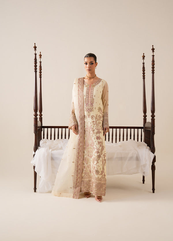 Maryum N Maria | Zaib Luxury | Embroirdered Chiffon LILI - FS50128