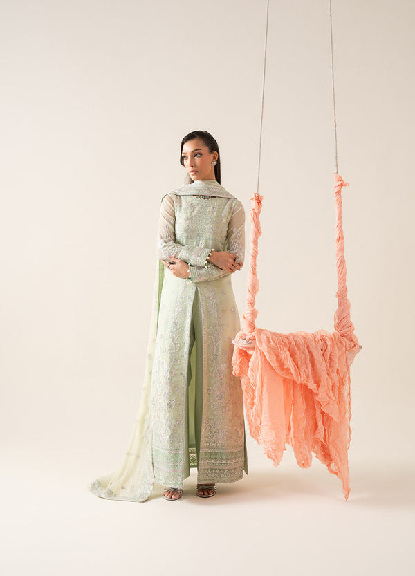 Maryum N Maria | Zaib Luxury | Embroirdered Chiffon LOUISE - FS50130