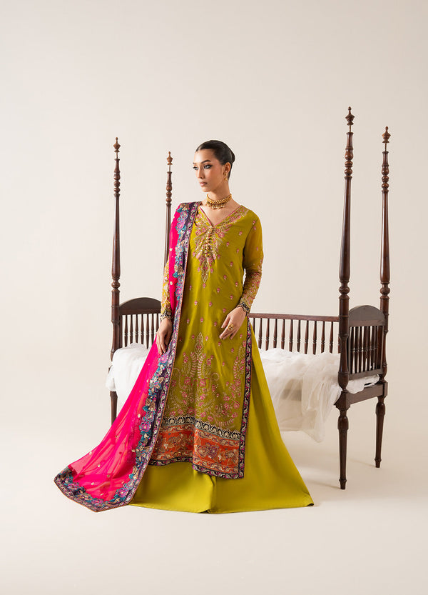 Maryum N Maria | Zaib Luxury | Embroirdered Chiffon REINE - FS50134 - Ladies Clothes - Maria Faisal