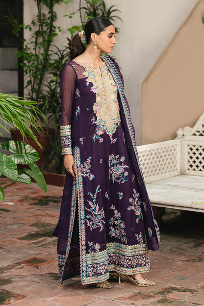 Maryum N Maria | Gulnaar Formals | 3 Piece Embroidered Chiffon POLINA - FSU5650 - Ladies Clothes - Maria Faisal