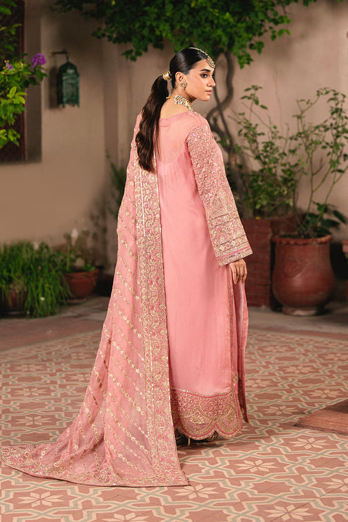 Maryum N Maria | Gulnaar Formals | 3 Piece Embroidered Chiffon SASHA - FSU5658 - Ladies Clothes - Maria Faisal