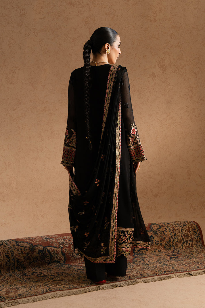 Fressia Premium | Premium Chiffon | FSU5603 - Ladies Clothes - Maria Faisal