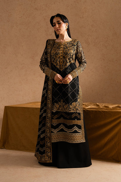 Fressia Premium | Premium Chiffon | FSU5605 - Ladies Clothes - Maria Faisal