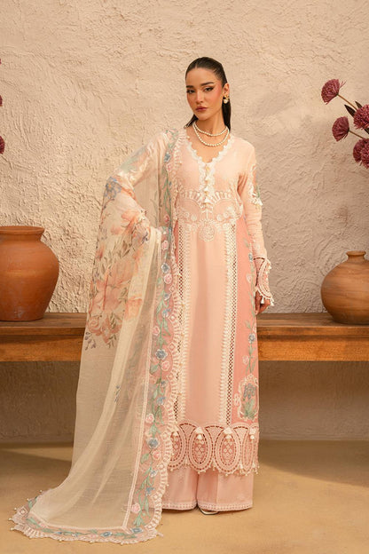 Saira Rizwan | Luxury Lawn 25 | FREYA-SRL25-09 by Maria Faisal - Registered Vendor of : Saira Rizwan - type : Ladies Clothes - 100% original wedding dresses