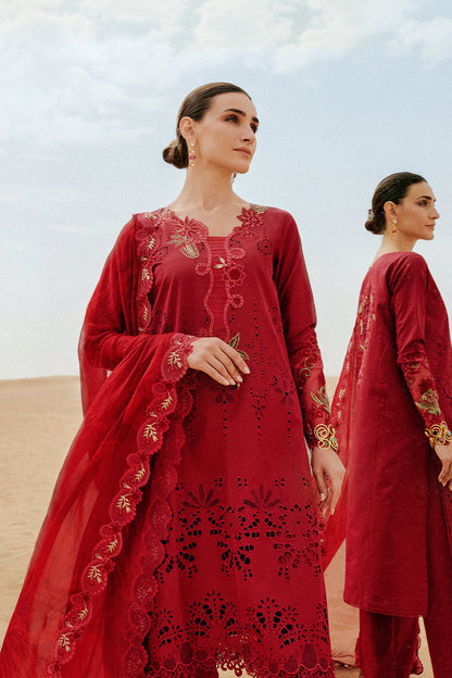 Saira Rizwan | Luxury Lawn 26 | RAYLI-SRL26-06 - Dress - available at Maria Faisal in UK and USA.