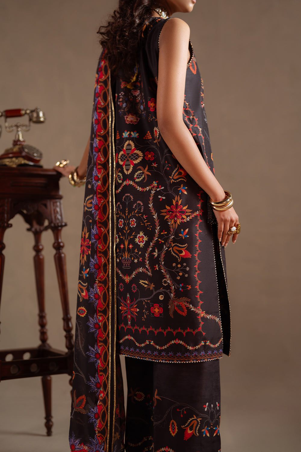 Saira Rizwan | Ramadan Edit 26 | RUHANI- SRRSP-26-03 - Dress - available at Maria Faisal in UK and USA.