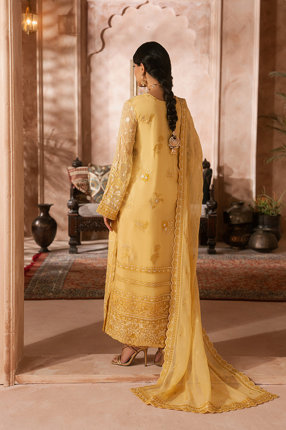 Maryum N Maria | Luxury Edit | LILACH - MWU5683 - Luxury Dress - available at Maria Faisal in UK and USA.