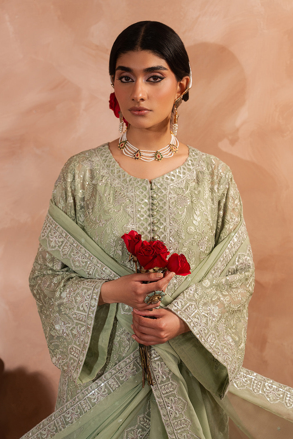 Maryum N Maria | Luxury Edit | SHAYNA - MWU5685 - Luxury Dress - available at Maria Faisal in UK and USA.
