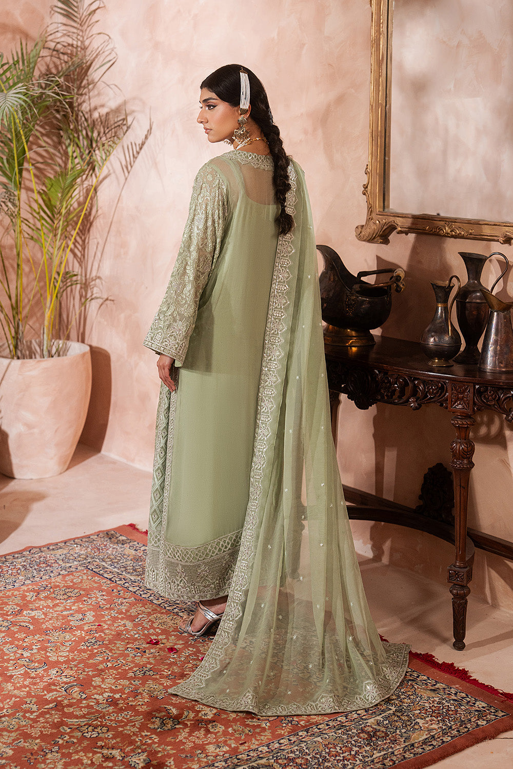 Maryum N Maria | Luxury Edit | SHAYNA - MWU5685 - Luxury Dress - available at Maria Faisal in UK and USA.