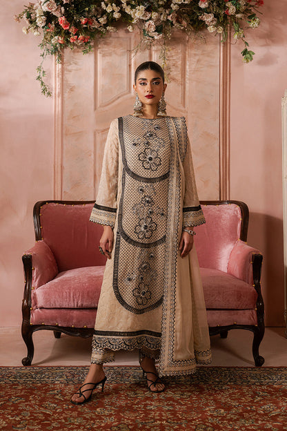 Maryum N Maria | Luxury Edit | NAVA - MWU5686 - Luxury Dress - available at Maria Faisal in UK and USA.