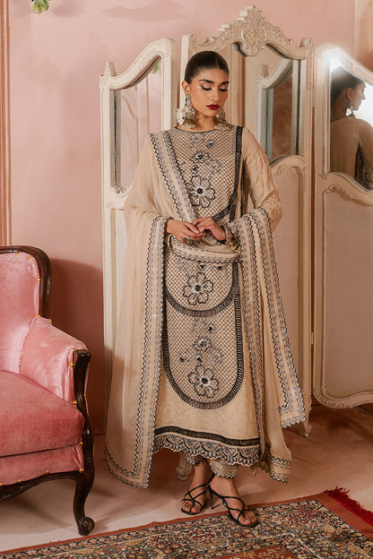 Maryum N Maria | Luxury Edit | NAVA - MWU5686 - Luxury Dress - available at Maria Faisal in UK and USA.