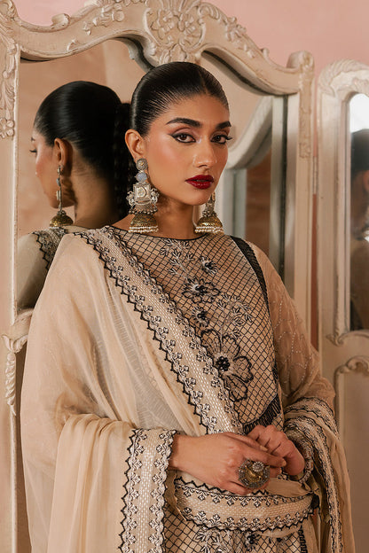 Maryum N Maria | Luxury Edit | NAVA - MWU5686 - Luxury Dress - available at Maria Faisal in UK and USA.