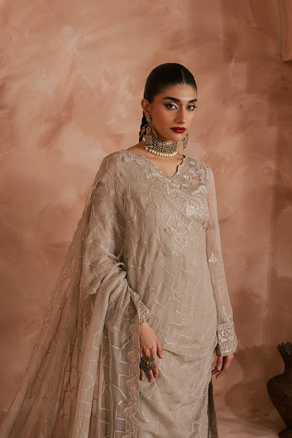 Maryum N Maria | Luxury Edit | SHAI - MWU5687 - Luxury Dress - available at Maria Faisal in UK and USA.