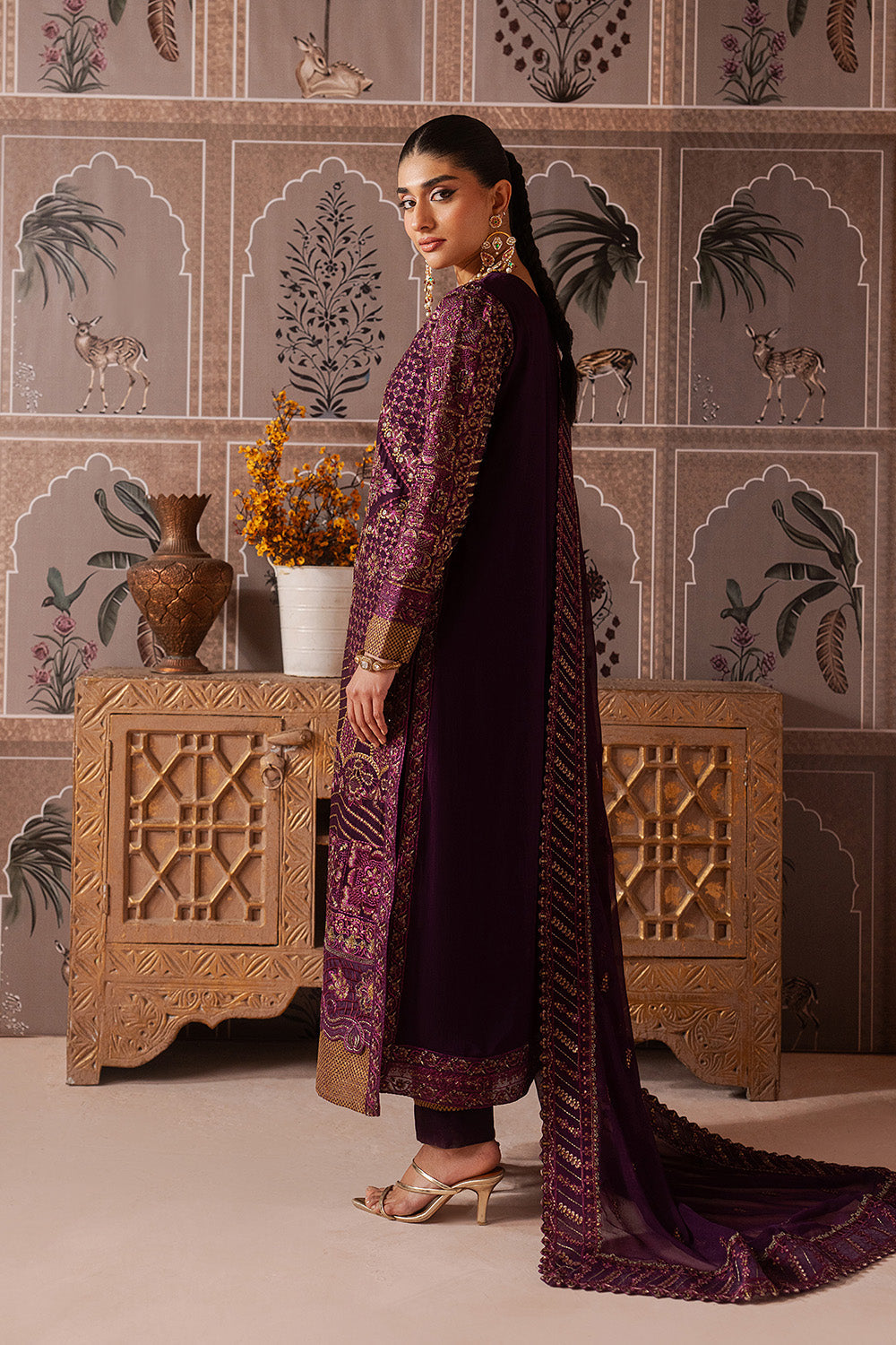 Maryum N Maria | Luxury Edit | RAISA - MWU5688 - Luxury Dress - available at Maria Faisal in UK and USA.
