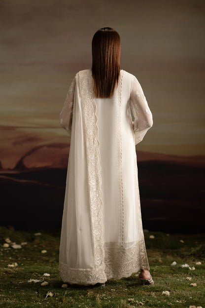 Fressia Premium | Luxury 26 | ISHVA - FWU5702 - Luxury Dress - available at Maria Faisal in UK and USA.