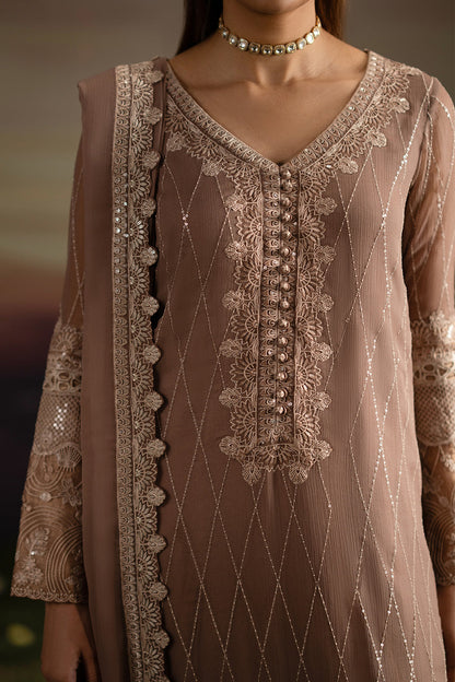 Fressia Premium | Luxury 26 | ITHAZH - FWU5703 - Luxury Dress - available at Maria Faisal in UK and USA.