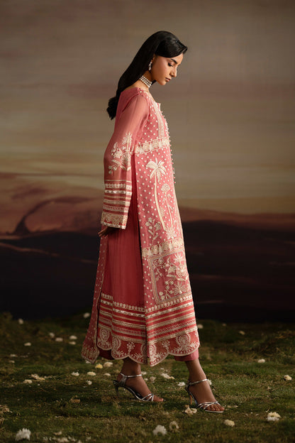 Fressia Premium | Luxury 26 | INDIYA - FWU5707 - Luxury Dress - available at Maria Faisal in UK and USA.