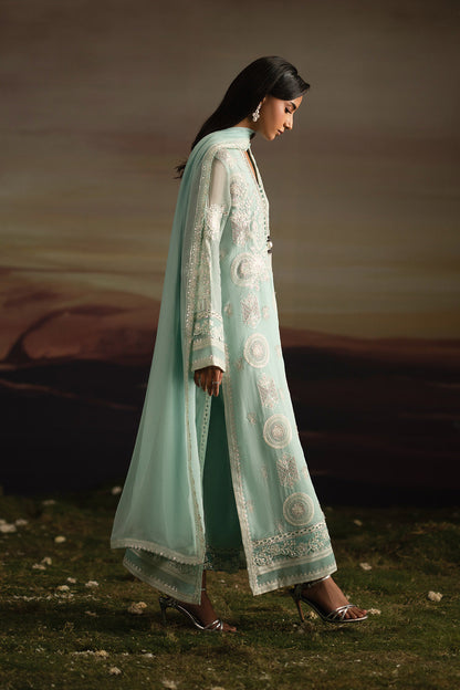 Fressia Premium | Luxury 26 | ILAVALAGI - FWU5709 - Luxury Dress - available at Maria Faisal in UK and USA.