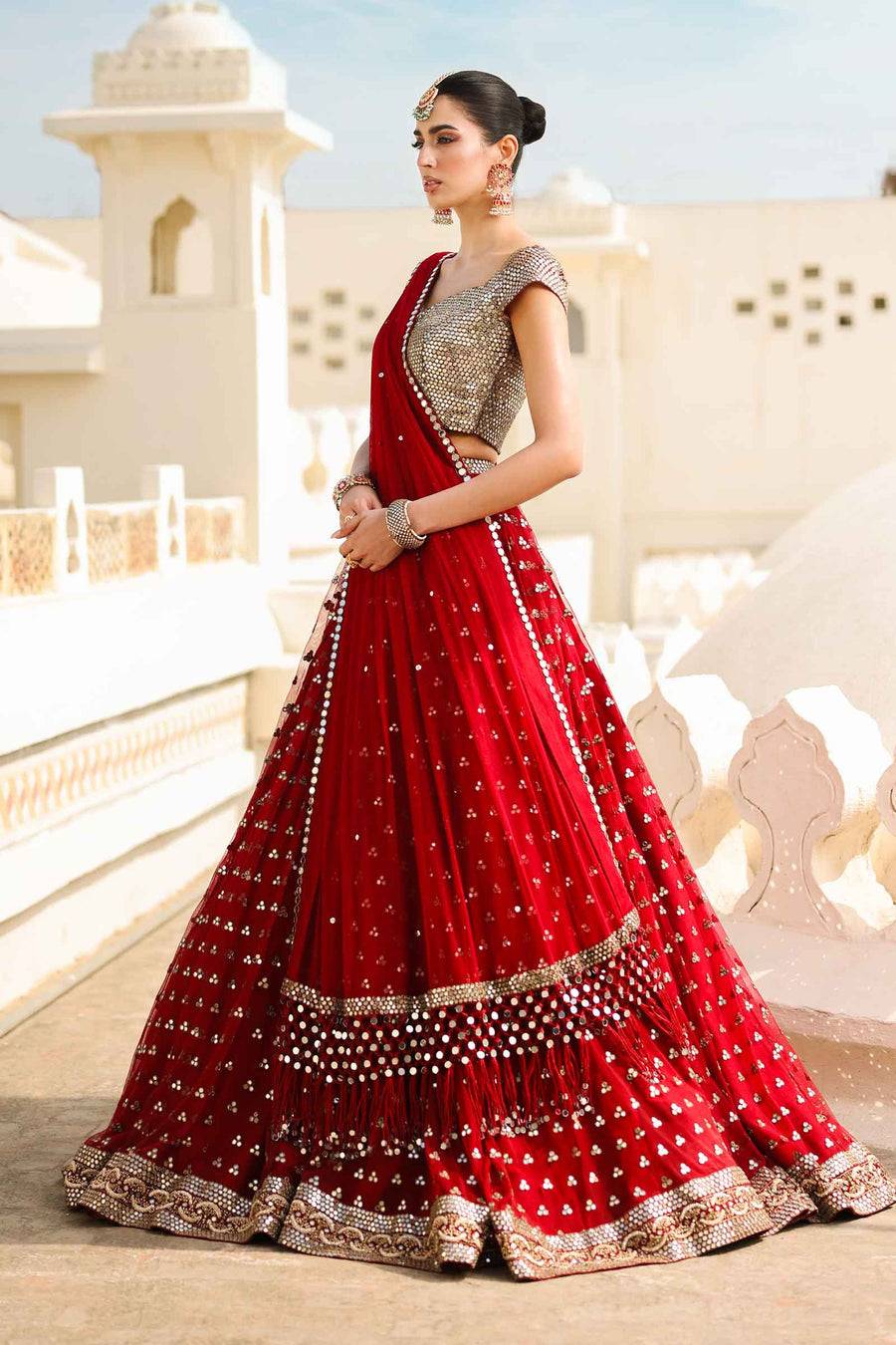 Maria B | Bridal Formals | Mumtaz Mahal by Maria Faisal - Registered Vendor of : Maria B - type : Ladies Clothes - 100% original wedding dresses
