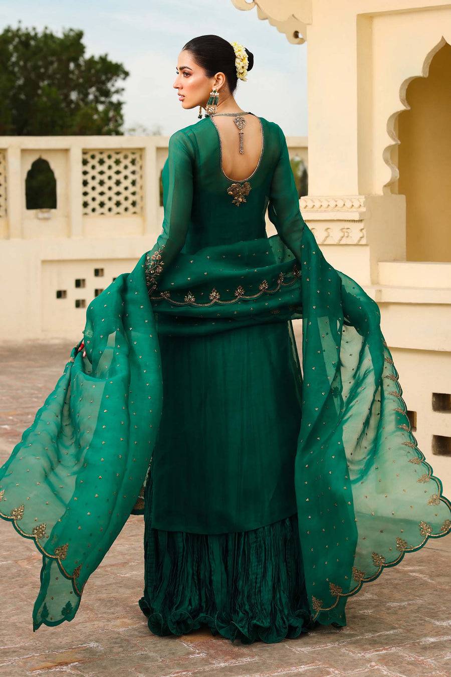 Maria B | Bridal Formals | Zamrood Ara by Maria Faisal - Registered Vendor of : Maria B - type : Ladies Clothes - 100% original wedding dresses