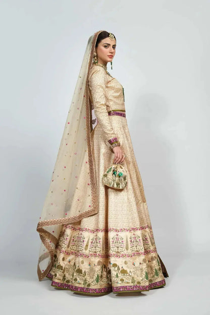 Fahad Hussayn | National Sport Casbah | Gharoli by Maria Faisal - Registered Vendor of : Fahad Hussayn - type : Wedding Dress - 100% original wedding dresses
