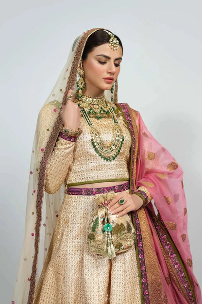 Fahad Hussayn | National Sport Casbah | Gharoli by Maria Faisal - Registered Vendor of : Fahad Hussayn - type : Wedding Dress - 100% original wedding dresses