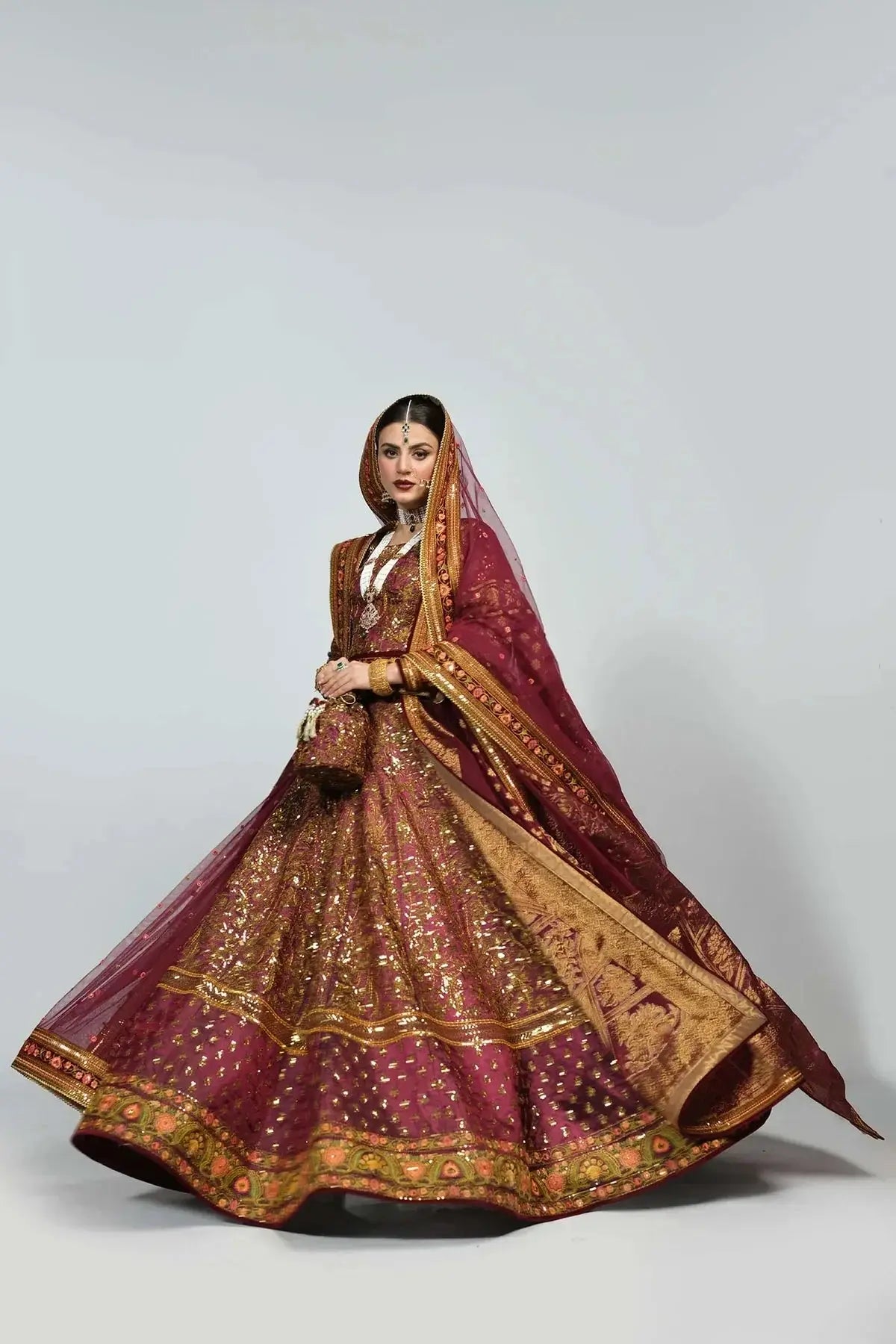Fahad Hussayn | National Sport Casbah | Rasm by Maria Faisal - Registered Vendor of : Fahad Hussayn - type : Wedding Dress - 100% original wedding dresses