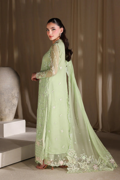 Azure | Azure Luxe | Fairy Fern - Luxury Dress - available at Maria Faisal in UK and USA.