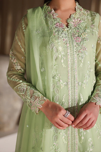 Azure | Azure Luxe | Fairy Fern - Luxury Dress - available at Maria Faisal in UK and USA.