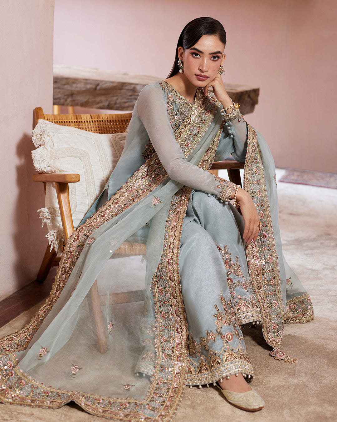 Faiza Saqlain | Aurnia Spring Festive Edit 24 | Zaafia - Wedding Dress - Maria Faisal