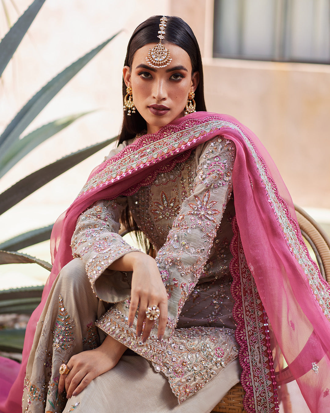 Faiza Saqlain | Aurnia Spring Festive Edit 24 | Rosaline - Wedding Dress - Maria Faisal