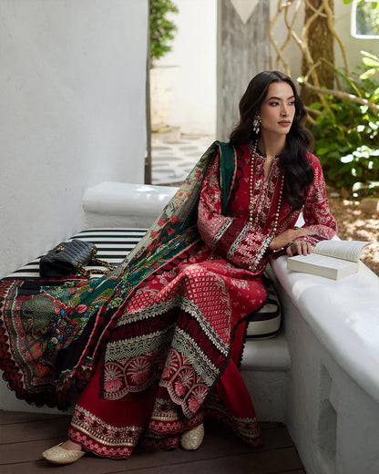 Faiza Saqlain | Liliana Luxury Lawn 24 | Sivana - Ladies Clothes - Maria Faisal