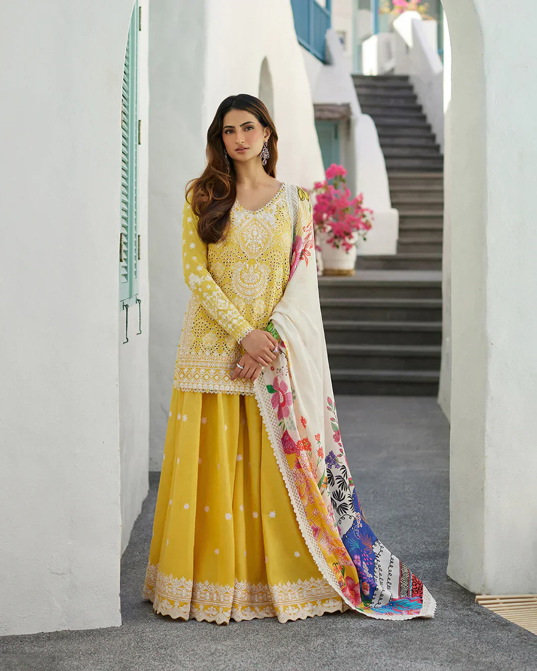 Faiza Saqlain | Liliana Luxury Lawn 24 | Talin - Ladies Clothes - Maria Faisal