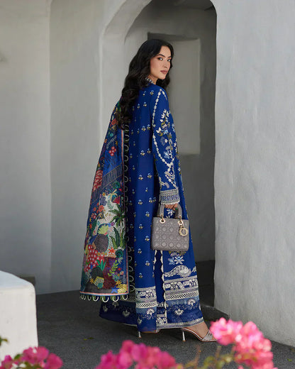 Faiza Saqlain | Liliana Luxury Lawn 24 | Veira - Ladies Clothes - Maria Faisal