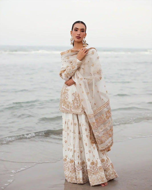 Faiza Saqlain | Liliana Luxury Lawn 24 | Mirhana - Ladies Clothes - Maria Faisal