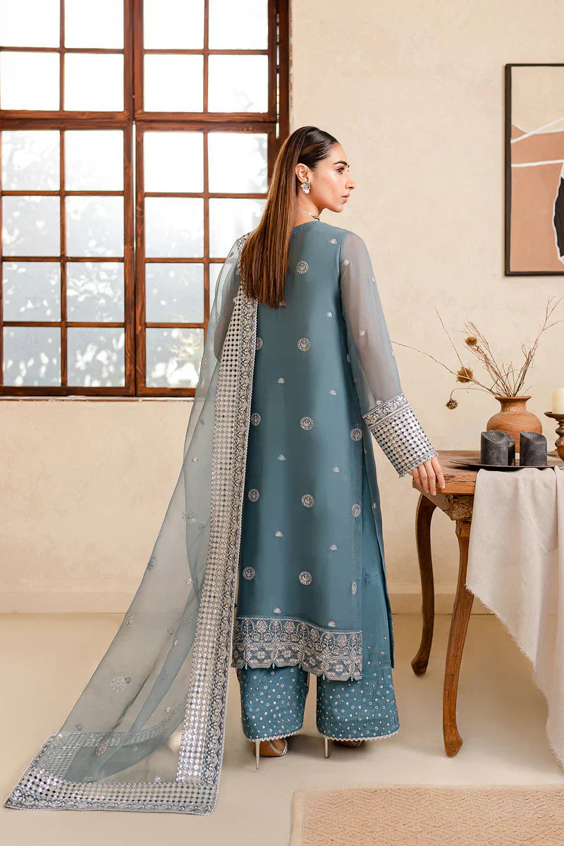 Farasha | Ritizer Festive Formals | Aqua Flora - Ladies Clothes - Maria Faisal