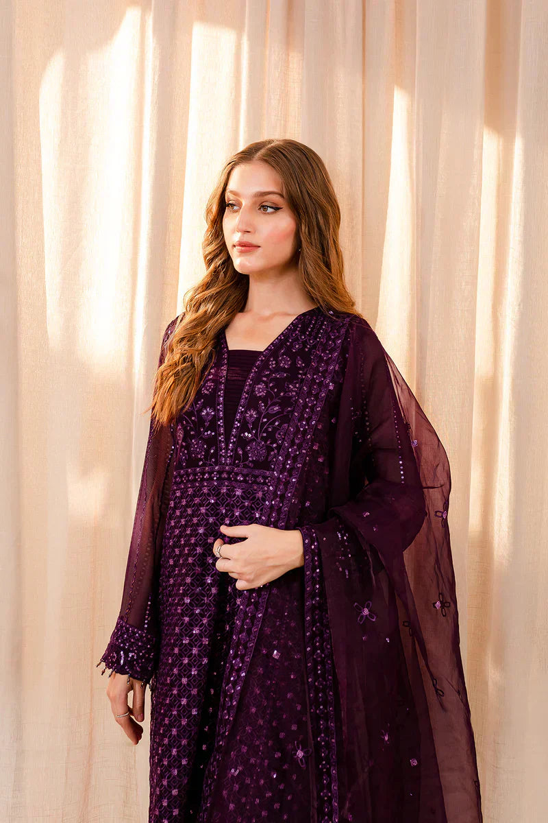 Farasha | Ritizer Festive Formals | Purple Dazzle - Ladies Clothes - Maria Faisal