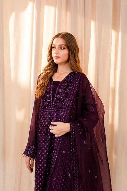 Farasha | Ritizer Festive Formals | Purple Dazzle - Ladies Clothes - Maria Faisal