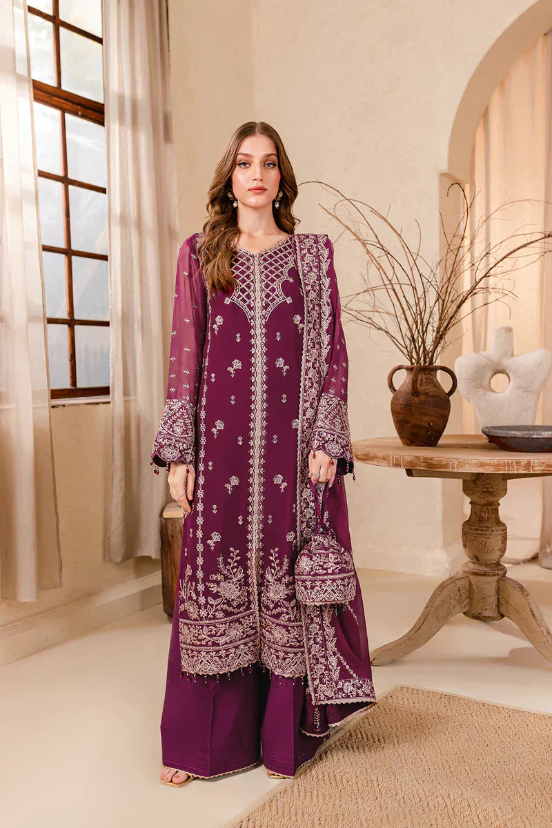 Farasha | Ritizer Festive Formals | Magenta Marvel - Ladies Clothes - Maria Faisal