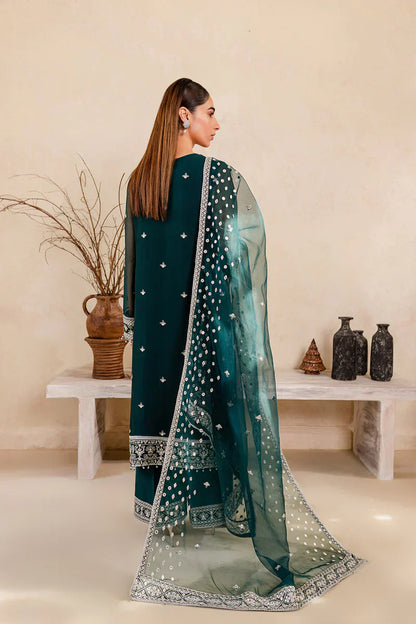 Farasha | Ritizer Festive Formals | Teal Glow - Ladies Clothes - Maria Faisal