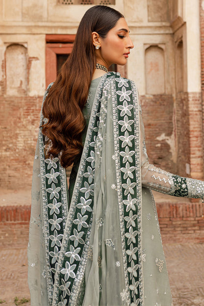 Farasha | Ritzier Wedding Formals |  Grey Veil - Ladies Clothes 