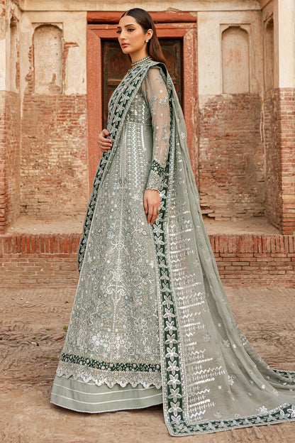 Farasha | Ritzier Wedding Formals |  Grey Veil - Ladies Clothes 