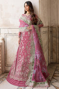 Farasha | Ritzier Wedding Formals |  Regal Rose - Designer Dress with Intricate embroidery and embellishments. Shop elegent wedding dress at Maria Faisal.