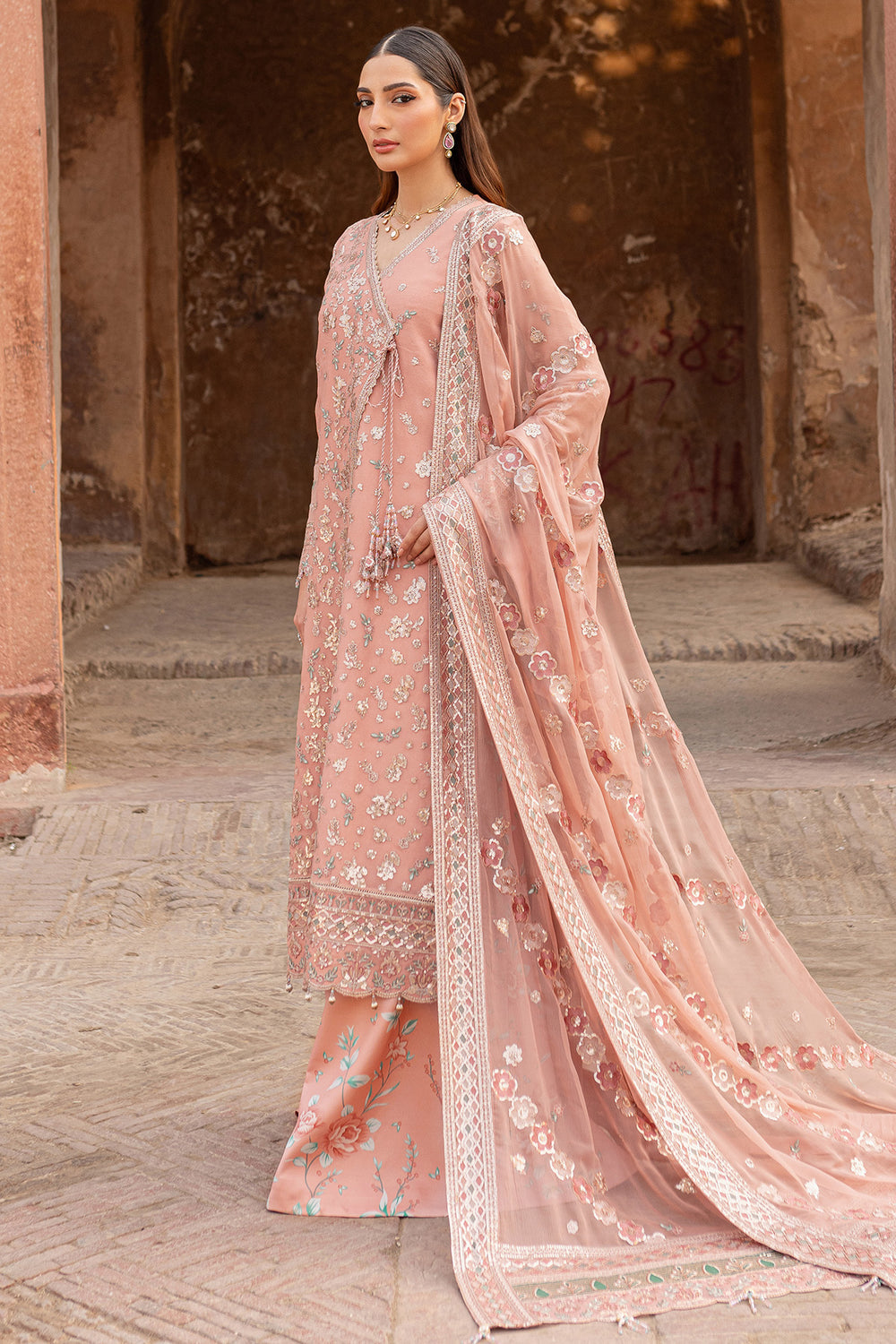 Farasha | Ritzier Wedding Formals |  Peach Bell - Ladies Clothes 