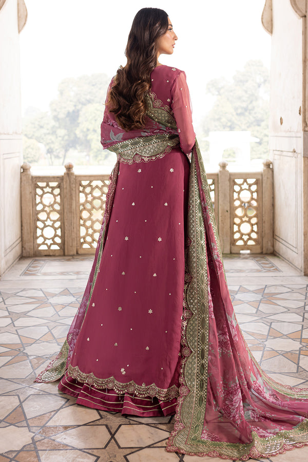 Farasha | Ritzier Wedding Formals |  Regal Rose - Designer Dress with Intricate embroidery and embellishments. Shop elegent wedding dress at Maria Faisal.