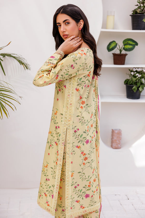 Farasha | Printed Essentials | PASTEL GLEAM - Waniyas