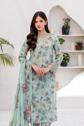 Farasha | Printed Essentials | MINT BREEZE - Waniyas