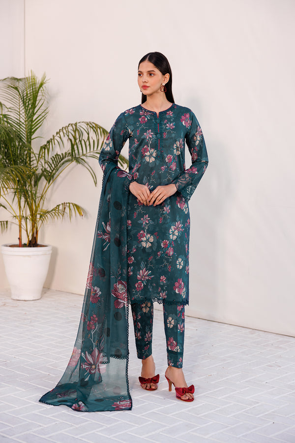 Farasha | Printed Essentials | FLORAL HAZE - Waniyas