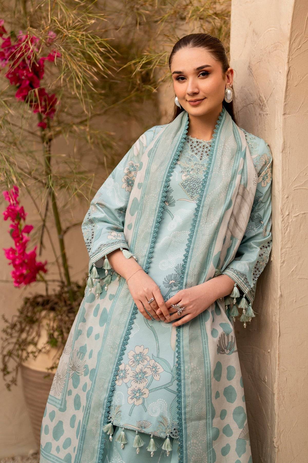 Alizeh | Levana Lawn | Fawn by Maria Faisal - Registered Vendor of : Alizeh - type : Ladies Clothes - 100% original wedding dresses